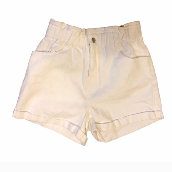 Wild Honey Pants - Women’s Wild Honey White High Waisted Shorts
